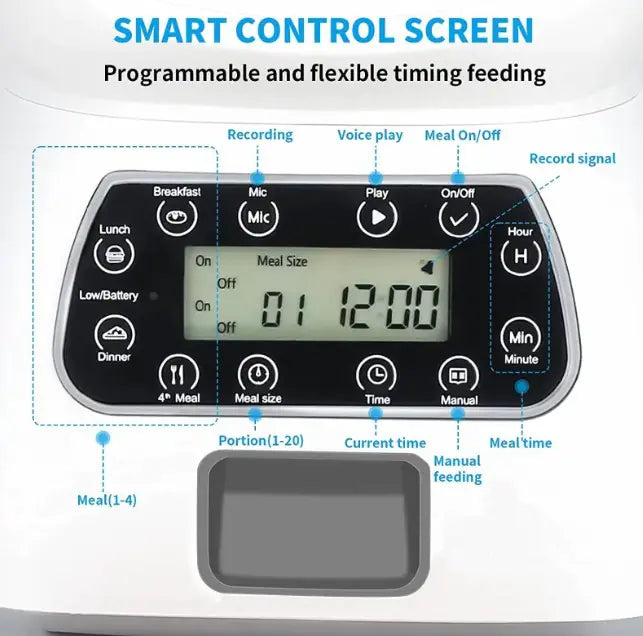 NatPet _ Pet Automatic Feeder