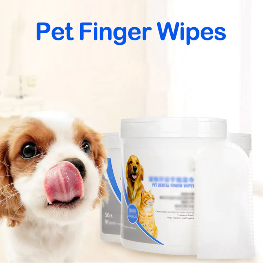 NatPet _ Pet Finger Wipes