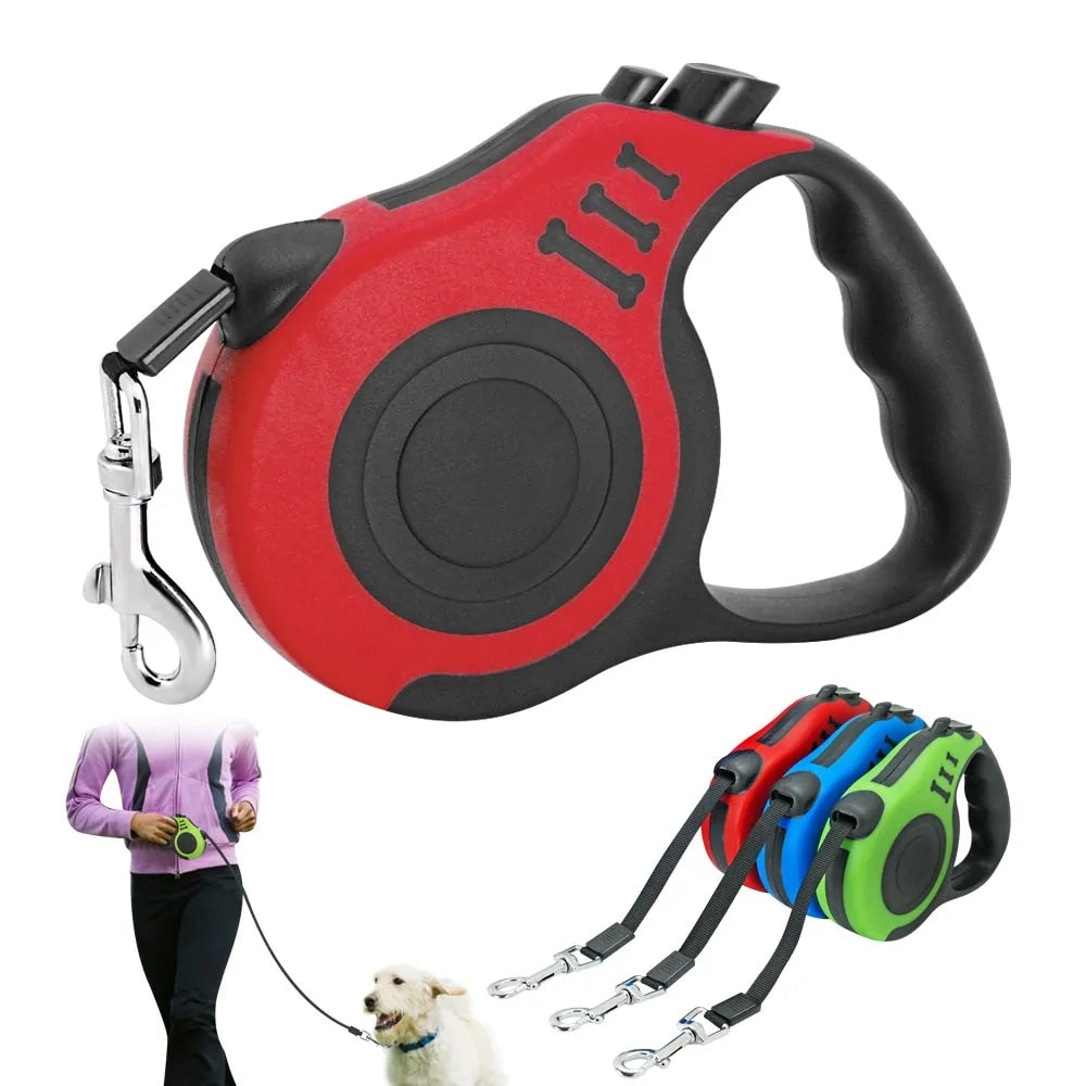 NatPet _ Retractable Dog Leash Automatic