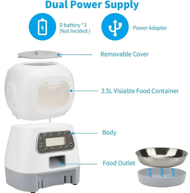 NatPet _ Pet Automatic Feeder