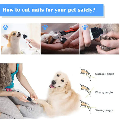 NatPet _ Electric Dog Nail Trimmer