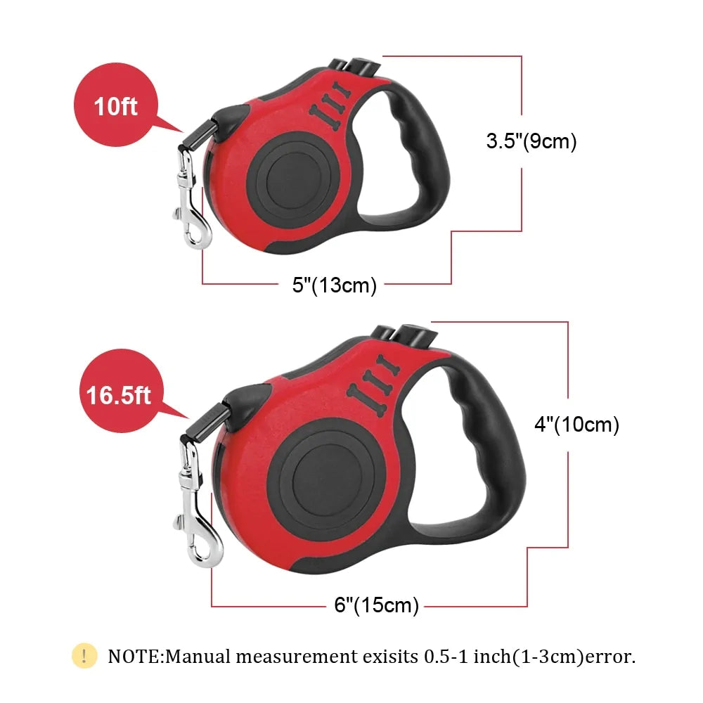 NatPet _ Retractable Dog Leash Automatic